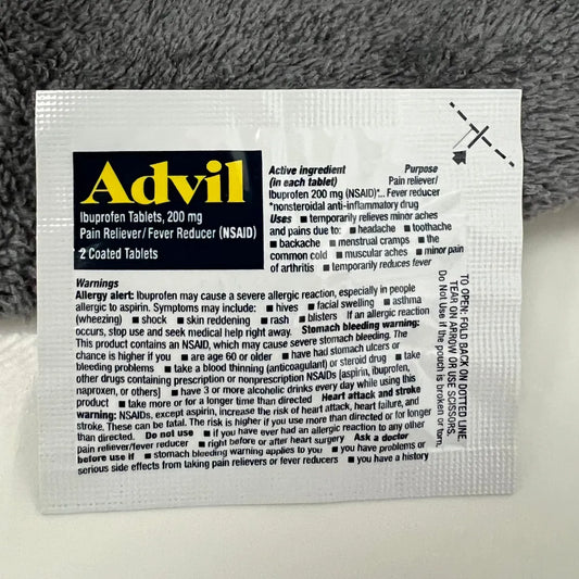 Advil Ibuprofen (1 packet of 2 tablets 200 mg)