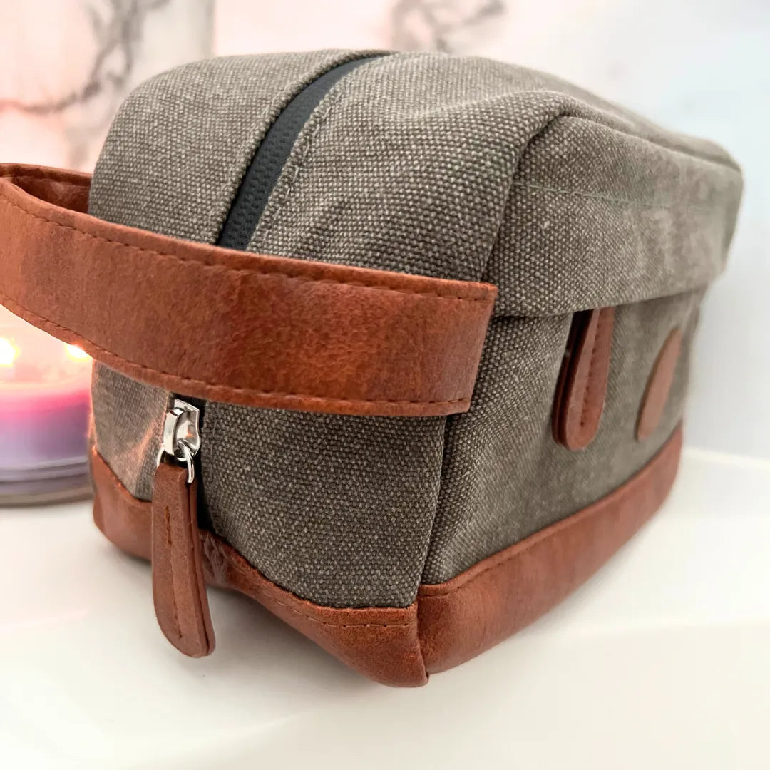 Toiletry Bag (canvas with pockets)