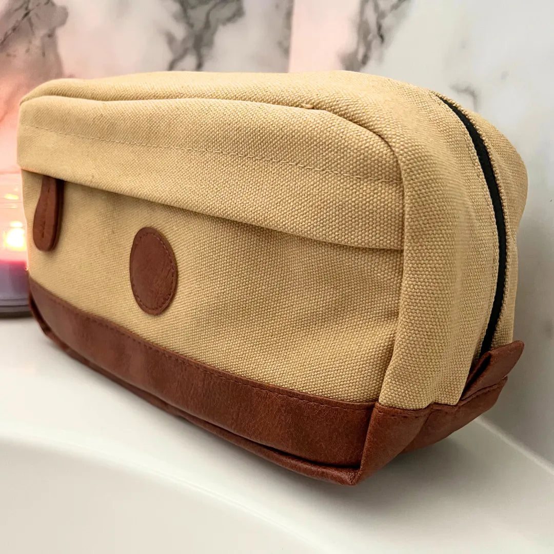 Toiletry Bag (canvas with pockets)
