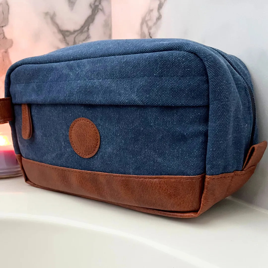 Toiletry Bag (canvas with pockets)