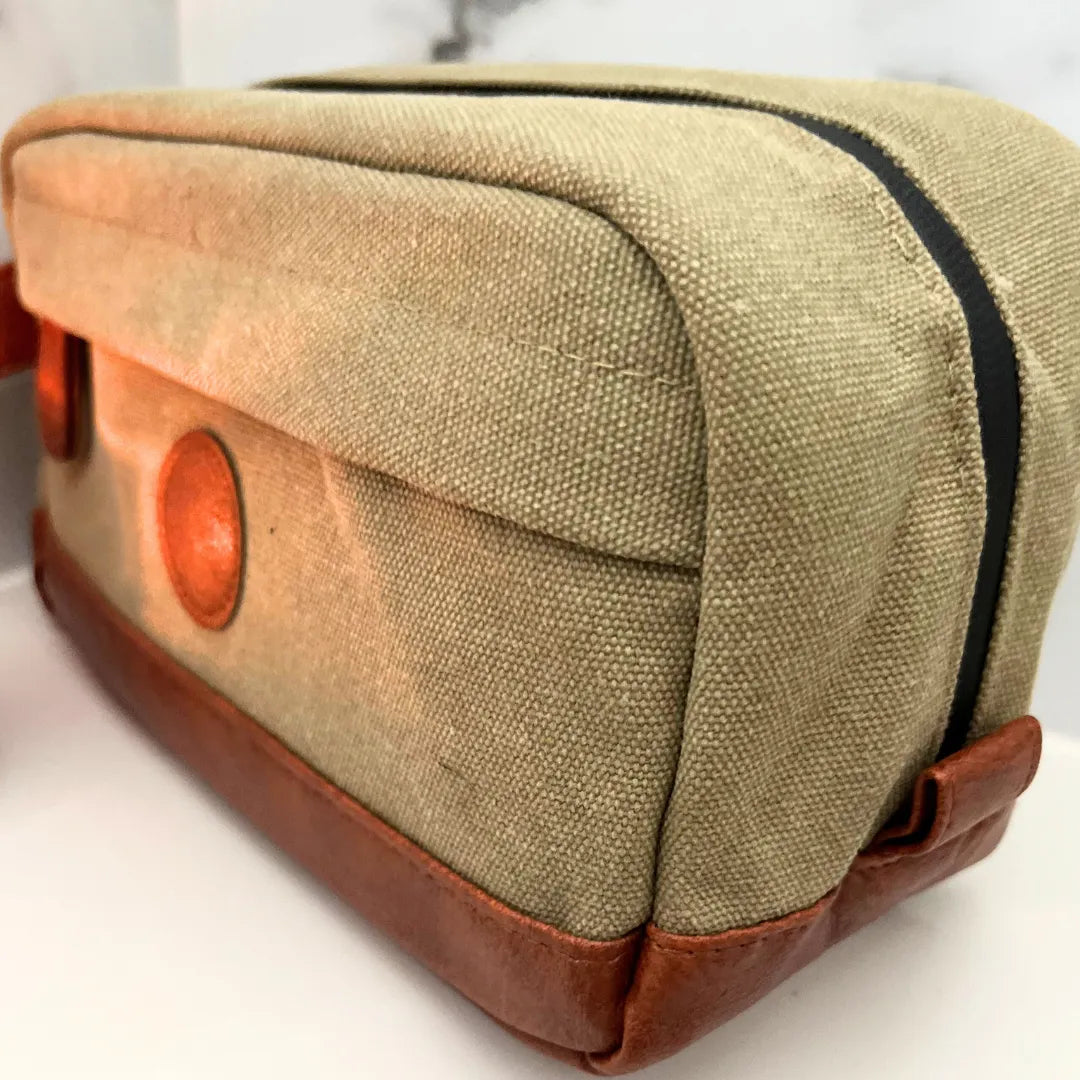 Toiletry Bag (canvas with pockets)