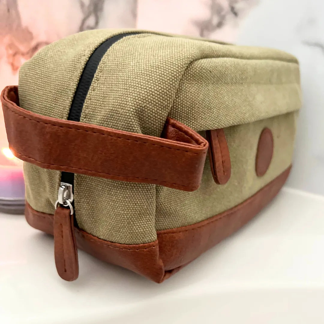 Toiletry Bag (canvas with pockets)